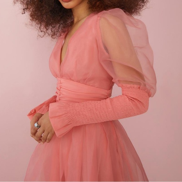 Dolls Kill Sugar Thrillz Talk About Forever Organza Dress - Small - Picture 2 of 9